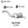 ASSO 14.7151 End Silencer
